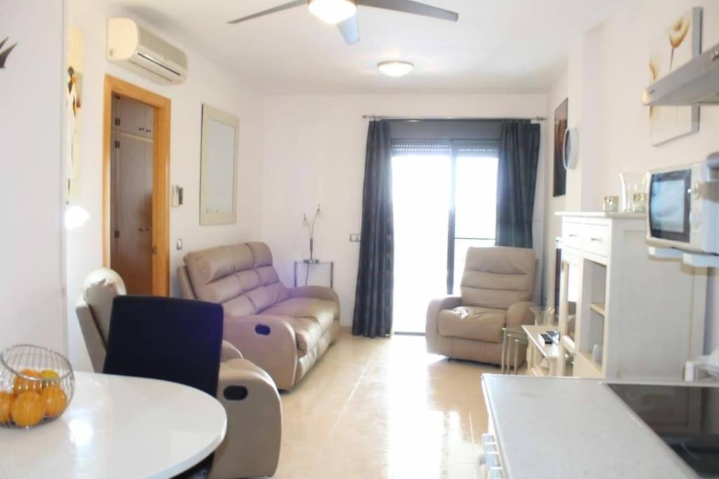 Appartement Golf, Piscina Climatizada Y Playa à La Envia Extérieur photo