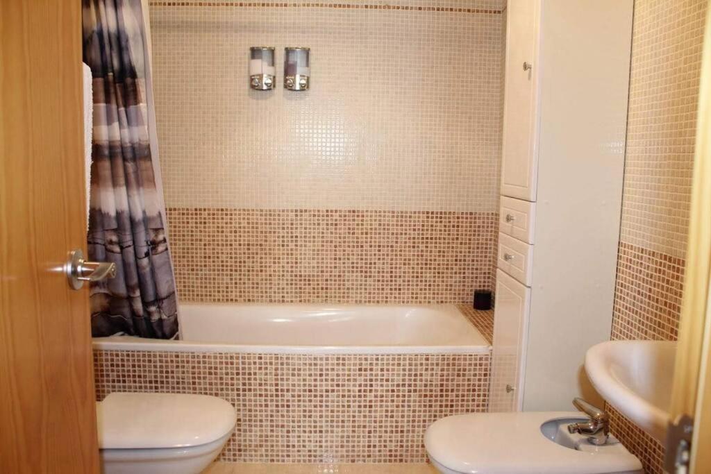 Appartement Golf, Piscina Climatizada Y Playa à La Envia Extérieur photo