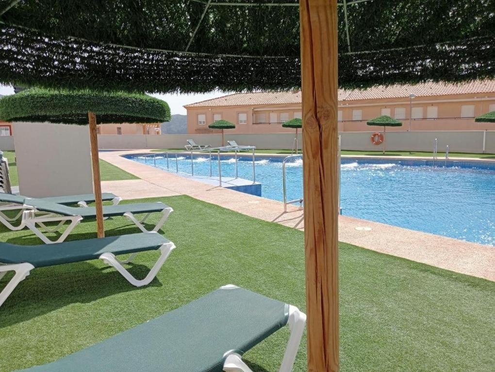 Appartement Golf, Piscina Climatizada Y Playa à La Envia Extérieur photo